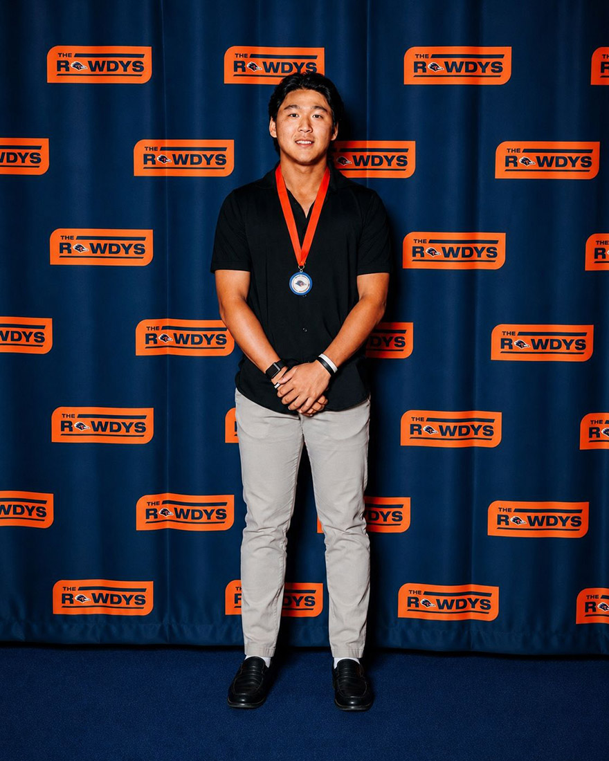 Joshua Hong named a Male Newcomer of the Year nominee at UTSA Athletics’ The Rowdys