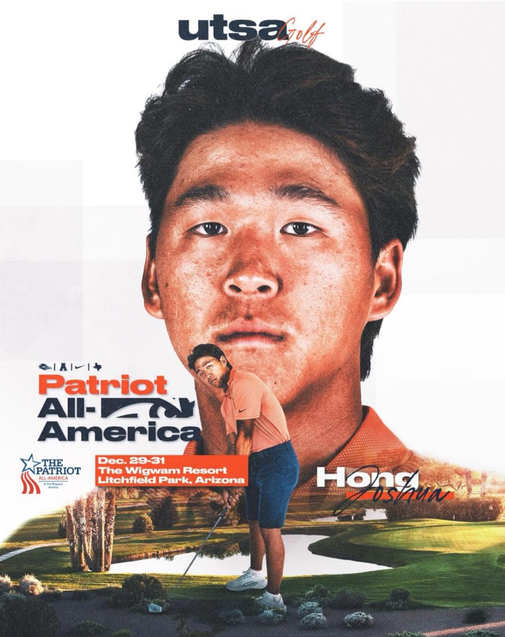 Joshua Hong competing at the 2025 Winter Patriot All-America Invitational