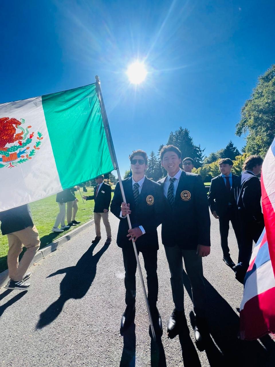 Joshua Hong Junior America Cup with Andres Manllo 2025