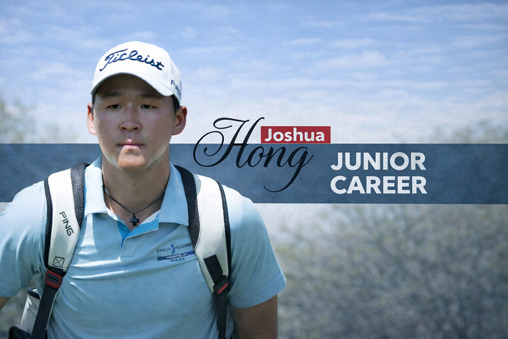 Joshua Hong at the 2025 AJGA Simplify Boys Championship at Carlton Woods - Fazio Championship Course, The Woodlands, TX