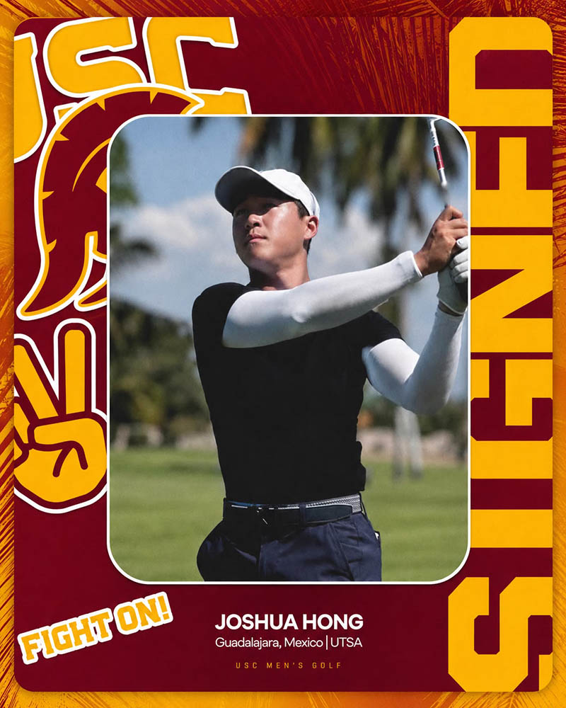Joshua Hong — USC Men’s Golf Student-Athlete