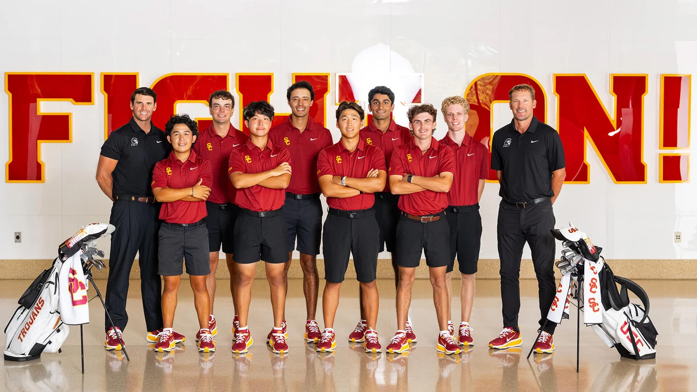 USC Men's Golf - 2026-27 Team Roster Photo
